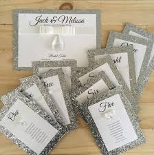 Simply Stunning Stationery Wedding Invitations Glitter