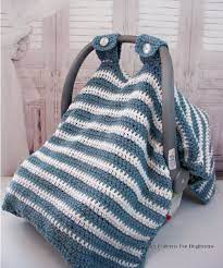 Crochet Pattern Baby Car Seat Cover