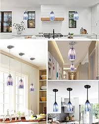 Karyfine Oval Glass Lamp Shade Only Art
