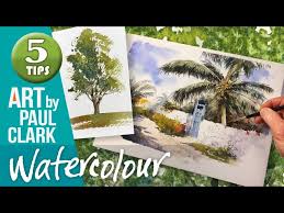 Painting Trees In Watercolour