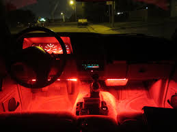 Greg Installed Red Led Strips In His Car Be Safe With This Installation