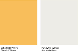 9 White And Yellow Paint Color Pairings