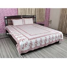 flower print bed sheets indian