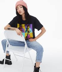 Poetic Justice Tupac Cropped Graphic Tee