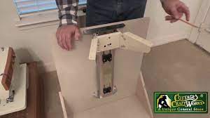 install sewing machine air lift