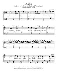 You can use the comment box at the bottom of this page to talk to us. Ophelia By The Lumineers Digital Sheet Music For Individual Part Download Print H0 170957 270946 Sheet Music Plus