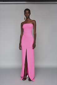 Solace London Bysha Maxi Dress Hot Pink In 2019 Pink