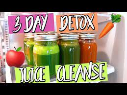 3 day detox juice cleanse lose weight