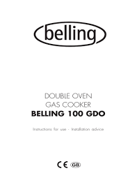 Belling 1000gdo Freestanding Range