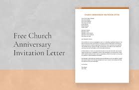 free free church invitation letter
