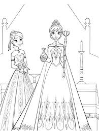 With 12 older brothers, hans grew up feeling practically invisible—and anna can relate. Princess Anna Standing Beside Queen Elsa Coloring Pages Best Place To Color Elsa Coloring Pages Elsa Coloring Princess Coloring Pages