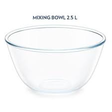 Borosil Bowl Mixing Glass 25 Lt