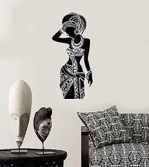 Vinyl Decal Silhouette African Woman