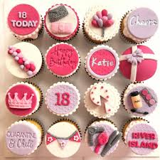 Adulthood was never so delicious 18th birthday cake designs. Pink Lilac 18th Birthday Say It With A Cupcake Facebook