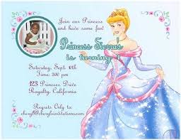 Cinderella Birthday Invitations Cinderella Birthday Invitations