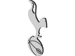 Tottenham hotspur logo image in png format. Tottenham Hotspur 3d Logo 3d Cad Model Library Grabcad