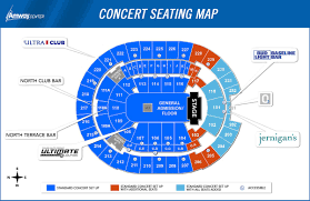 seating map amway center