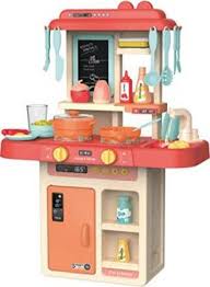 Shop with afterpay on eligible items. Sanjary Kitchen Play Set With Sound And Light Play Sink With Running Water Full Realistic Kitchen