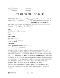 trailer bill of pdf form