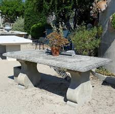 Stone Table A Garden Table Patio Or