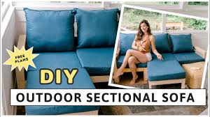 diy outdoor sectional sofa
