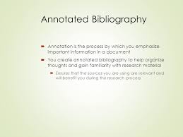 Annotated Bibliography English    AP English Lit   Comp Mrs       Annotated Bibliography    