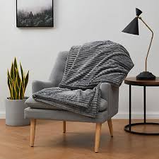 Fleece Throw Blanket For Couch Sofa