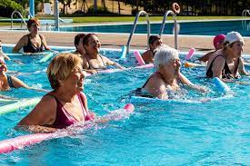 water aerobics pool exercises for