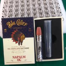 big chief empty vape cartridges with carts packaging - carts packaging