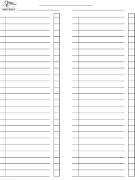 Microsoft Word Sign Up Sheet Template Dltemplates