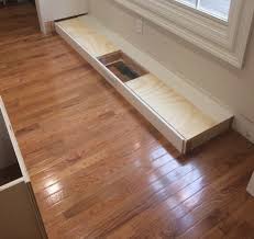 a cabinet base with a floor vent