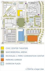 Venues At A Glance The Oncenter Nicholas J Pirro