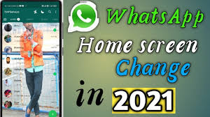 Change Whatsapp Home Screen Wallpaper ...
