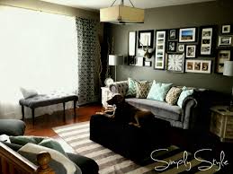 small living room ideas on a budget dark brown bination large