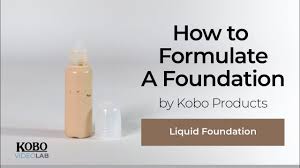 how to formulate a foundation by kobo