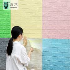 Pink White Pe Wall Panels 3d Brick