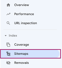 submit your sitemap to search engines