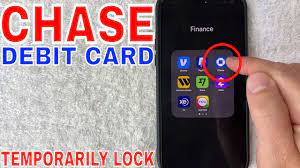 temporarily lock chase debit card