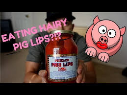pickled pig lips taste test you