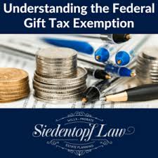 federal gift tax and how it applies to