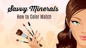 Color Matching With Savvy Minerals Makeup