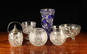 Vintage Cut Crystal Glassware