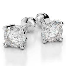 how much does a 1 ct diamond earrings cost