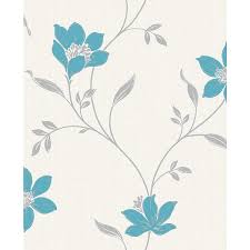 Fine Decor Isobelle Teal Fl