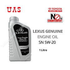 toyota lexus genuine 5w20 fully