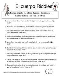 Learn spanish with these fun spanish riddles! Pin On Spanish Resources