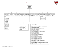 Organizational Chart Faculties And Allied Institutions