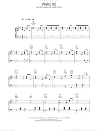 Waltz 2 (XO) sheet music for voice, piano or guitar (PDF)