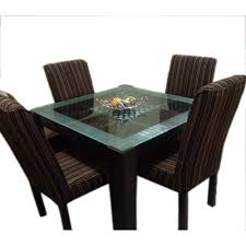 4 seater glass table s up