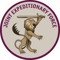Logotyp för JEF - Joint Expeditionary Force